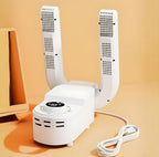 Shoe Dryer & Warmer, White UV Sterilization, PTC Heating, 48°C Fast Drying, 360° Warm Air, Intelligent Timer, Portable Foldable for Monsoon & Winter 50